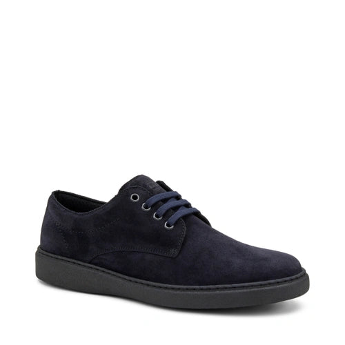 Urban suede Derby shoes Blu