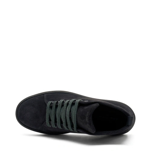 Suede high boots Blu