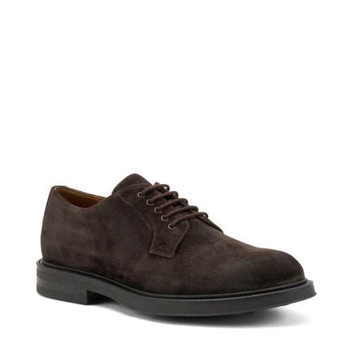 Plain suede Derby shoes
