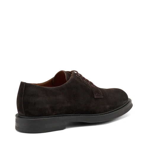 Plain suede Derby shoes