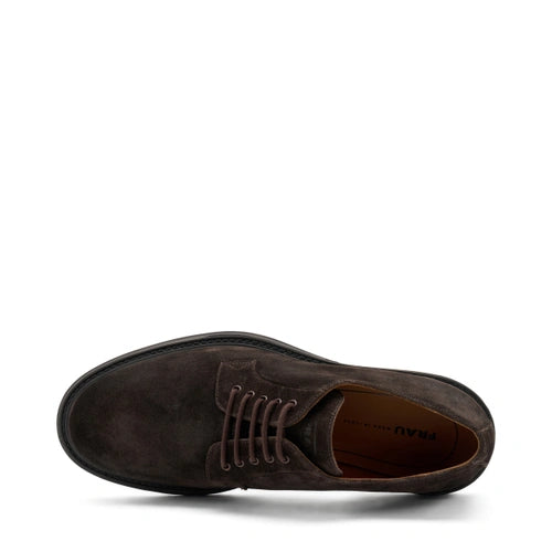 Plain suede Derby shoes